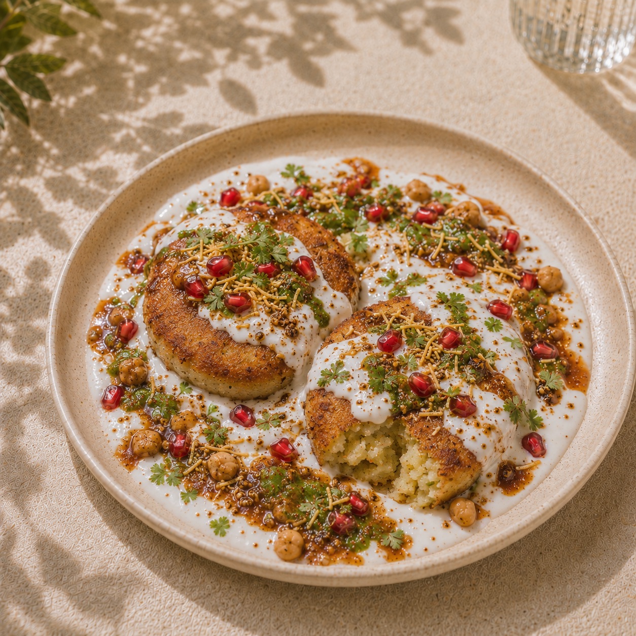 Aloo Tikki Chaat